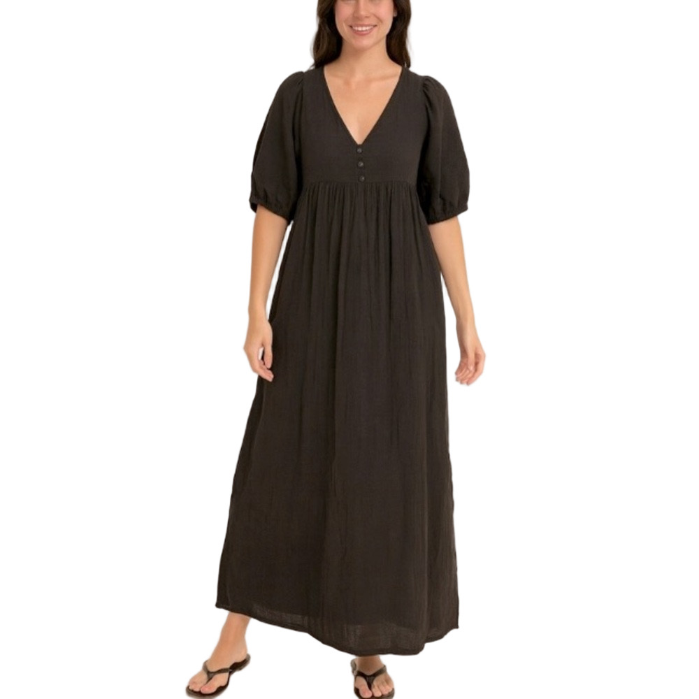 D15 Black Maxi Dress.
